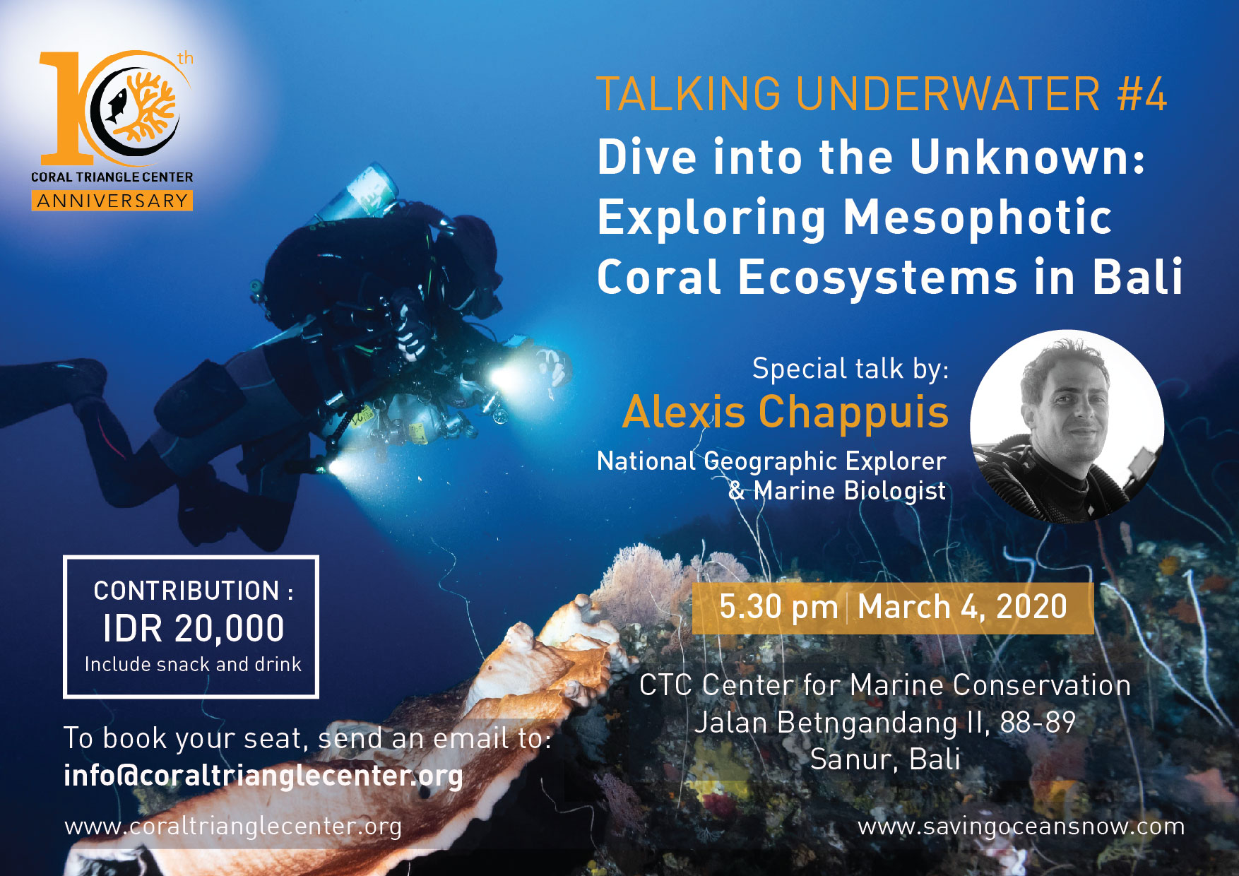 Alexis Chappuis Talking Underwater